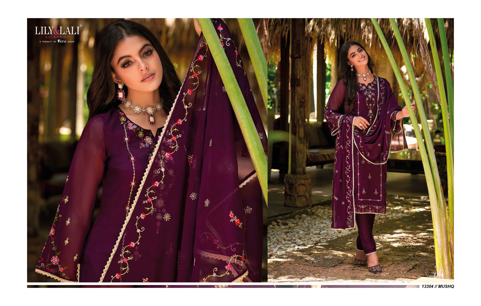 Mushq By Lily And Lali Embroidery Readymade Suits Catalog